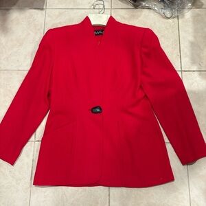 Women's Red Blazer